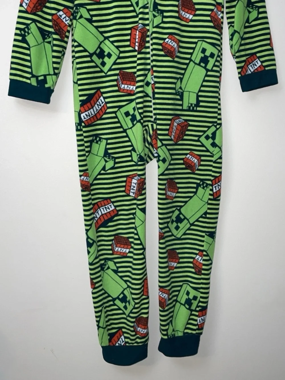 Minecraft One Piece Pajamas Size Medium